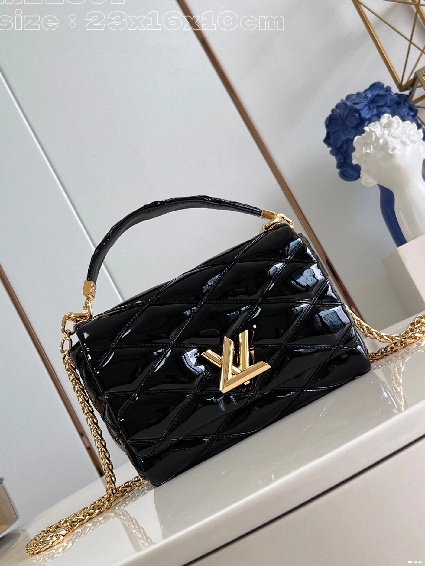 Rep ladies Pico VUITTON GO-14-23*16*10CM LOUIS 0811